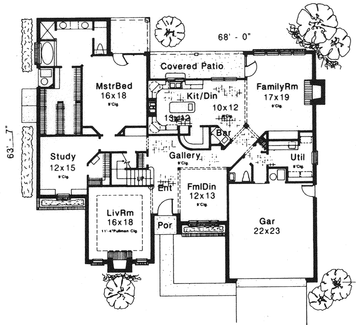 Main Floor Plan: 8-1117