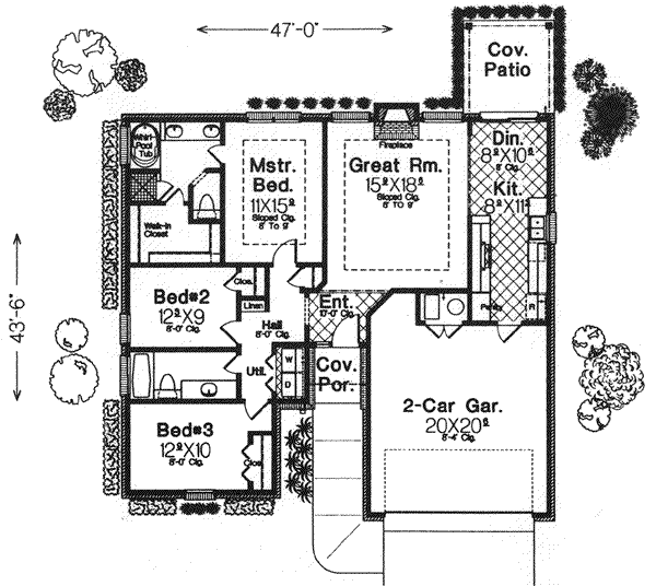 Main Floor Plan: 8-112