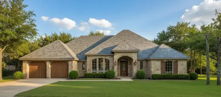 Traditional house plans 8-1122 - front exterior, 2,010 sq ft, 3 bed, 2 bath house plans | Monster House Plans