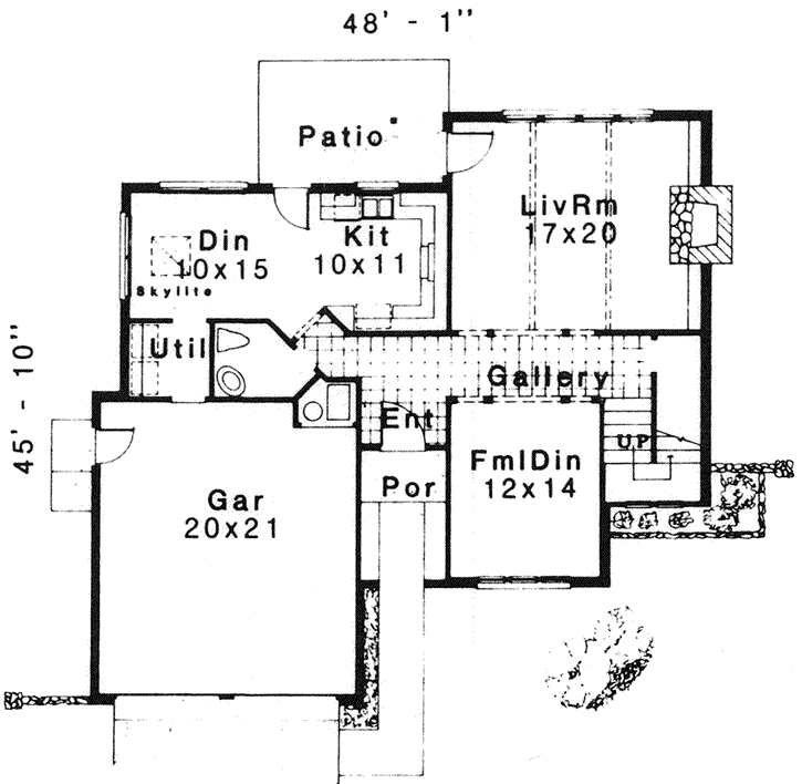 Main Floor Plan: 8-1127
