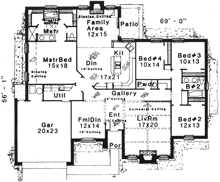 Main Floor Plan: 8-1135