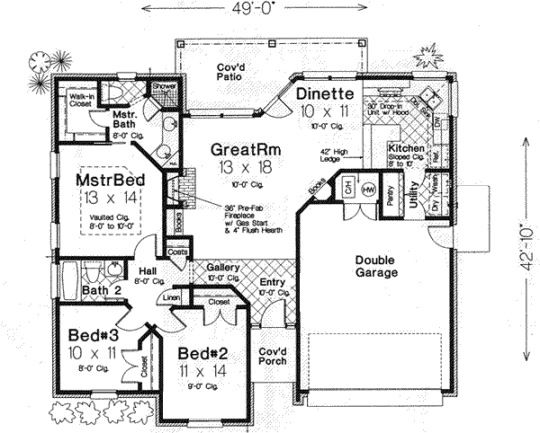 Main Floor Plan: 8-114
