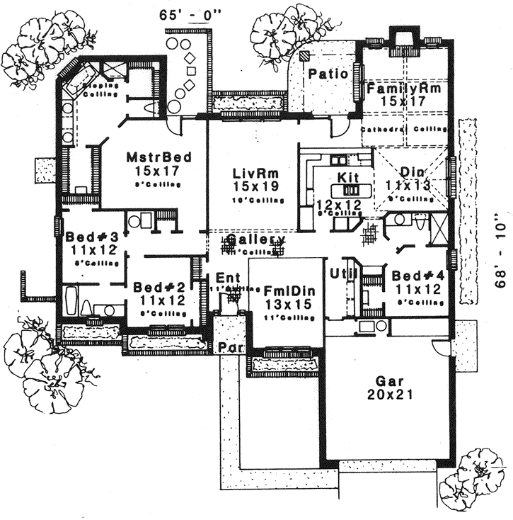 Main Floor Plan: 8-1140