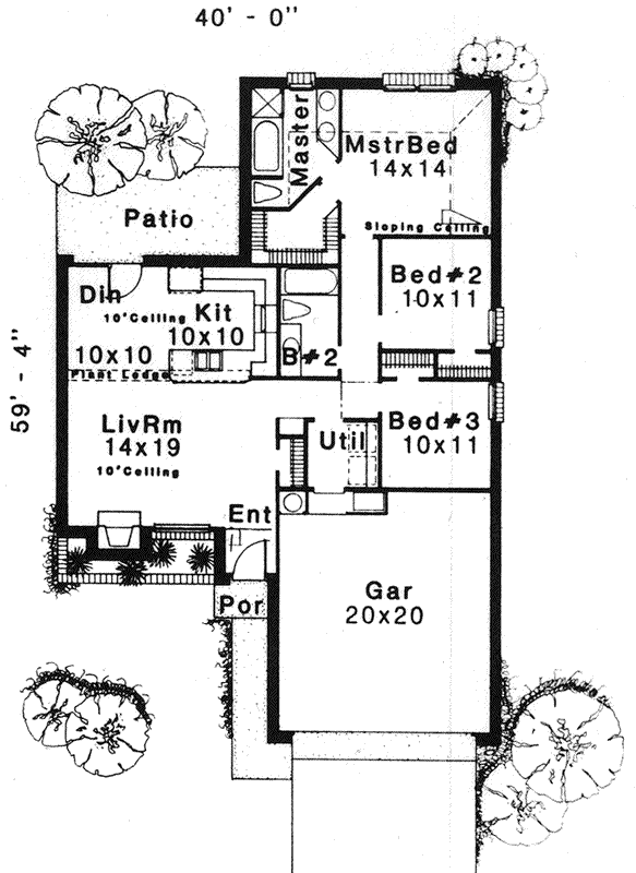 Main Floor Plan: 8-1150