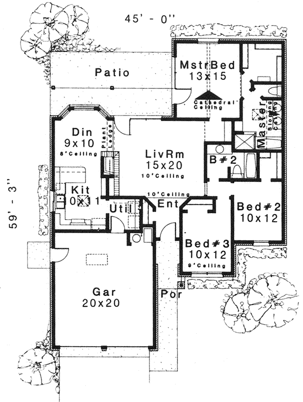 Main Floor Plan: 8-1153