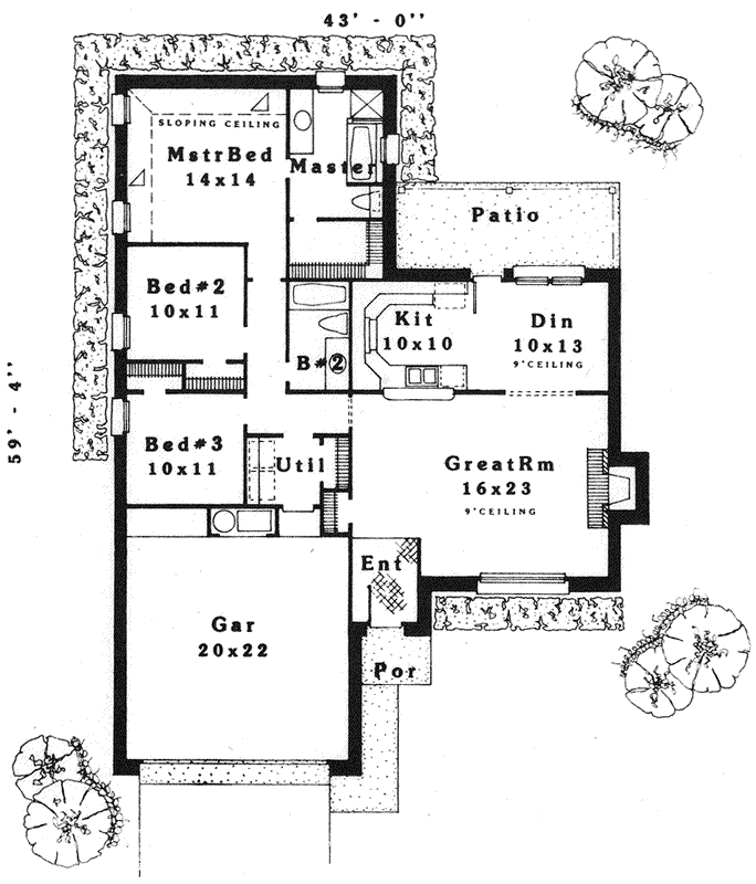 Main Floor Plan: 8-1154
