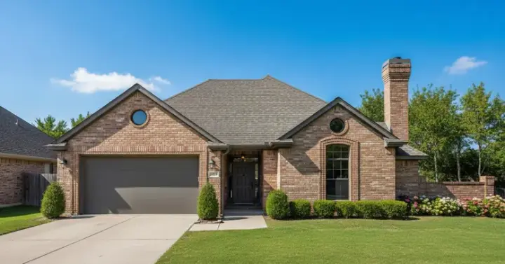 Traditional house plans 8-1155 - front exterior, 1,450 sq ft, 3 bed, 2 bath house plans | Monster House Plans