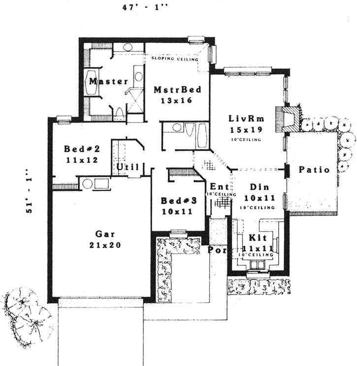 Main Floor Plan: 8-1157