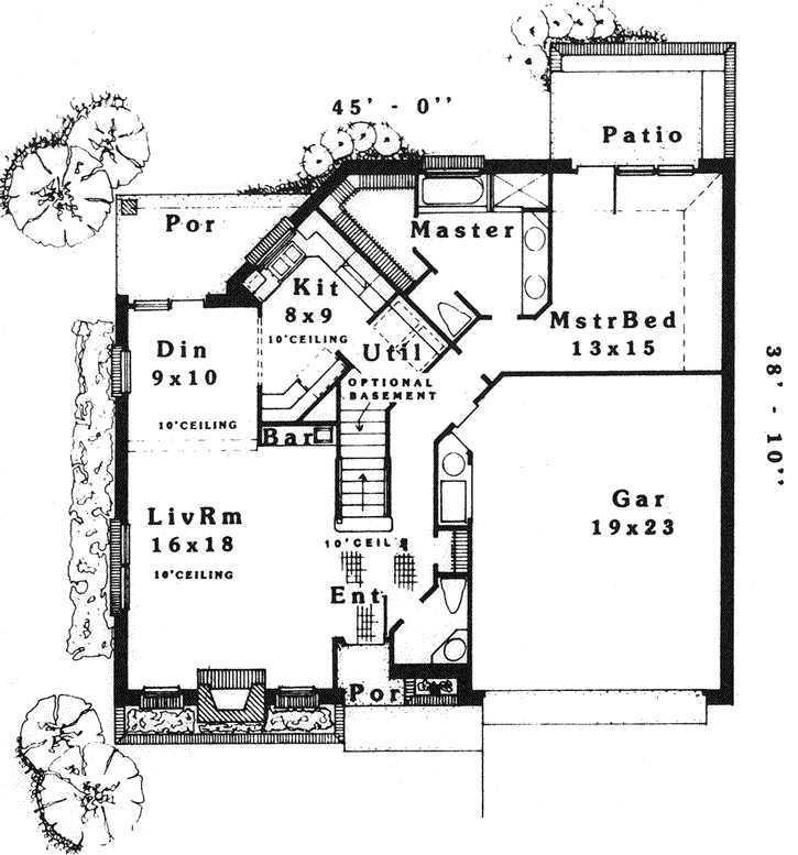 Main Floor Plan: 8-1158