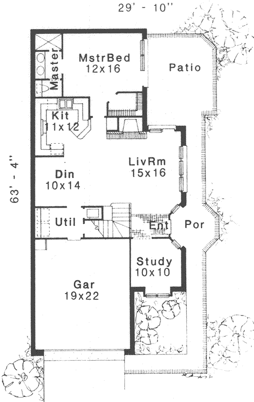 Main Floor Plan: 8-1163