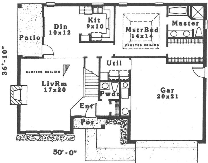Main Floor Plan: 8-1164