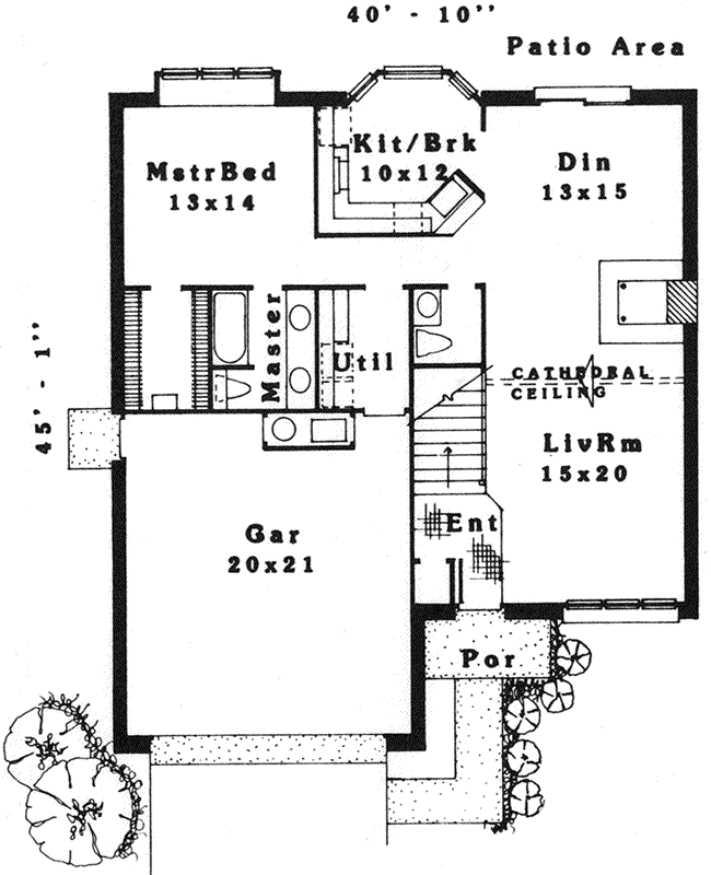 Main Floor Plan: 8-1167