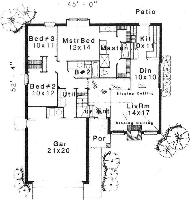 Main Floor Plan: 8-1168