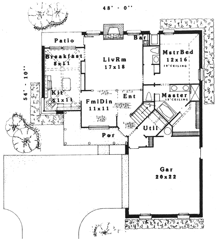 Main Floor Plan: 8-1172