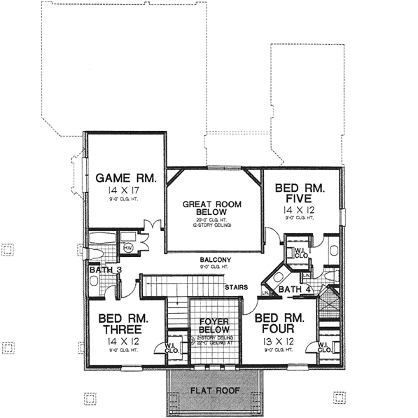 Upper/Second Floor Plan:8-1186