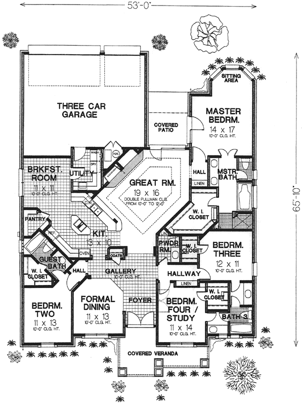 Main Floor Plan: 8-1187