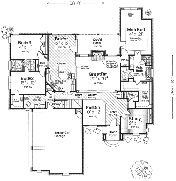 Main Floor Plan: 8-1188