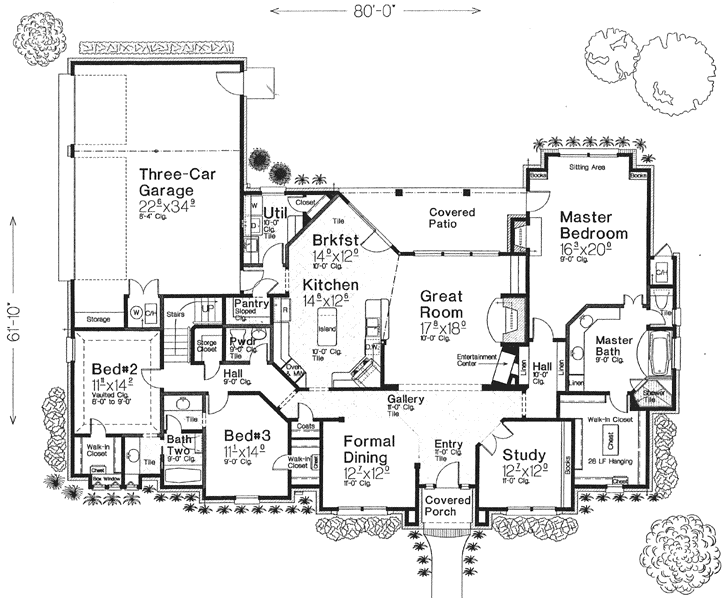 Main Floor Plan: 8-1197