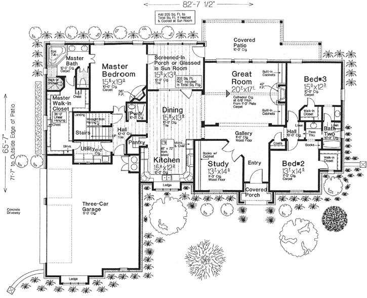 Main Floor Plan: 8-1199