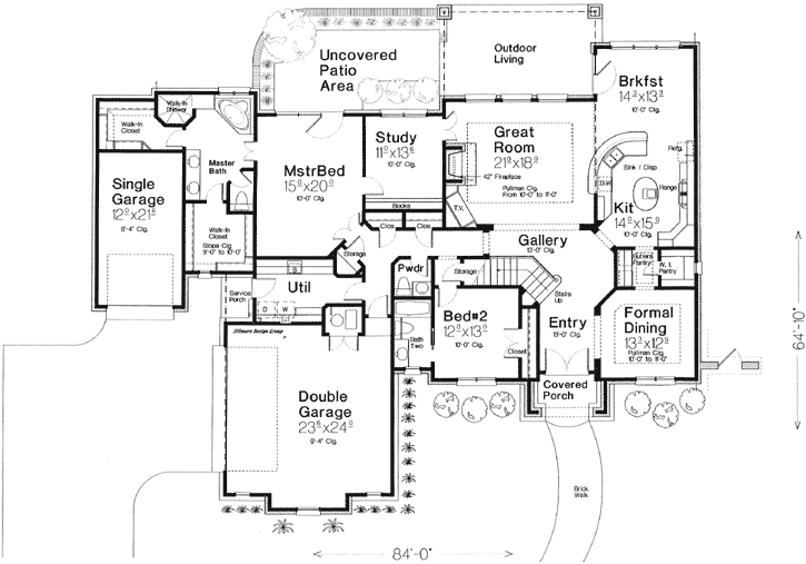 Main Floor Plan: 8-1205