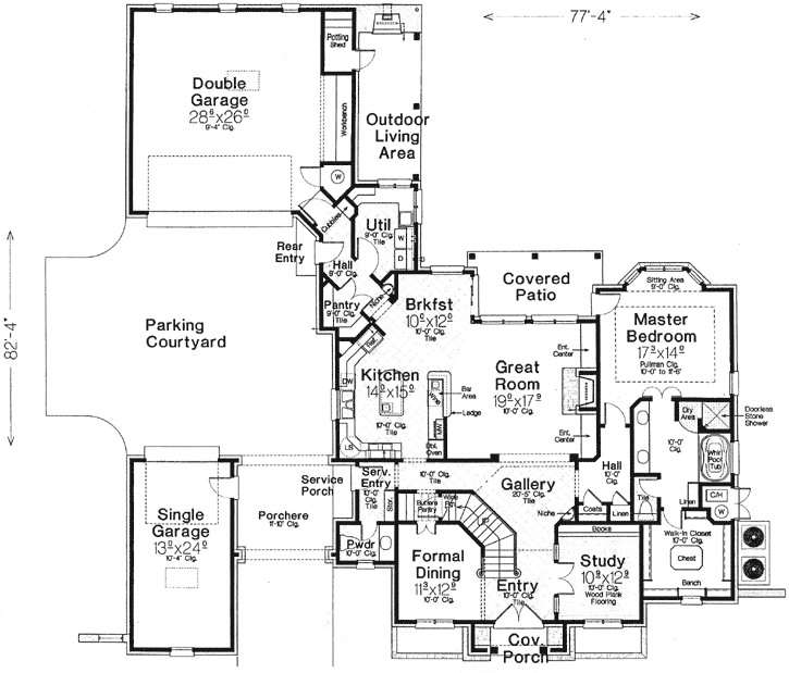 Main Floor Plan: 8-1206