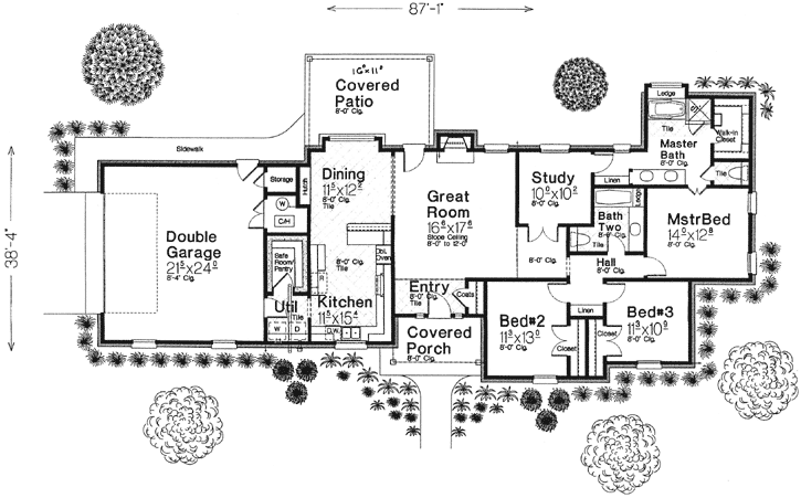 Main Floor Plan: 8-1212