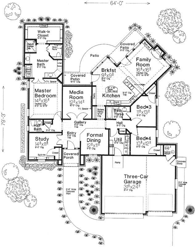 Main Floor Plan: 8-1218