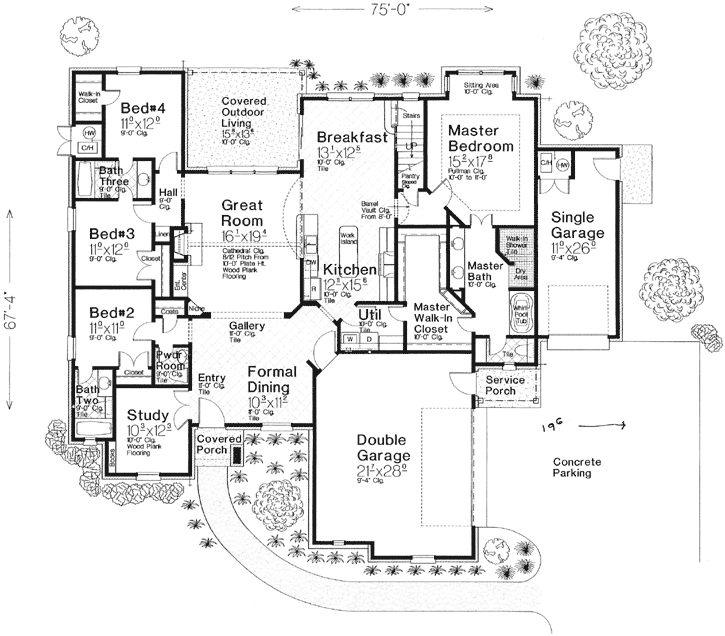 Main Floor Plan: 8-1221