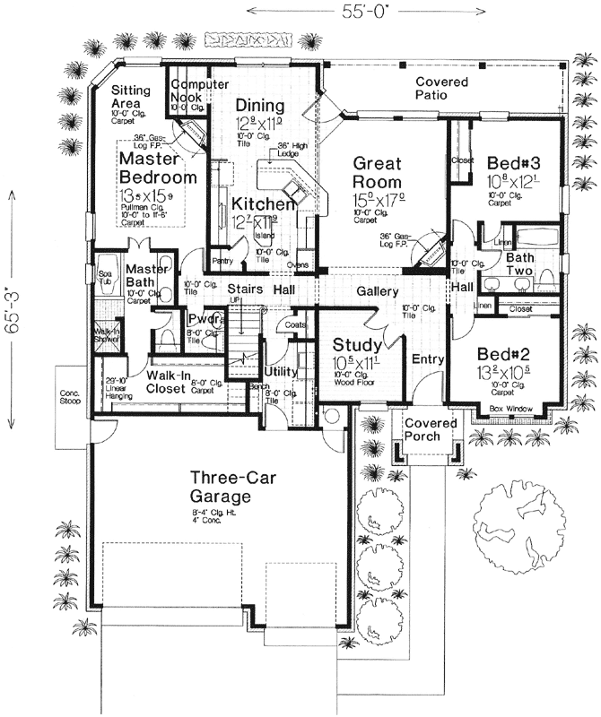 Main Floor Plan: 8-1222