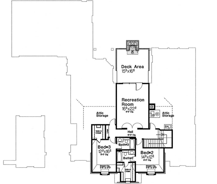 Upper/Second Floor Plan: 8-1239