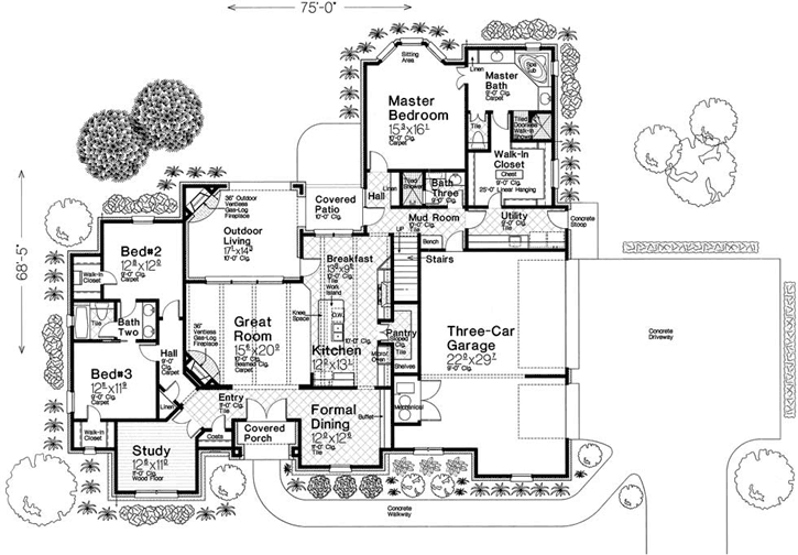 Main Floor Plan: 8-1240