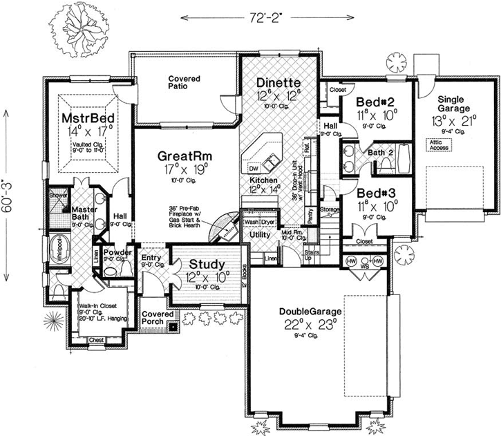 Main Floor Plan: 8-1242