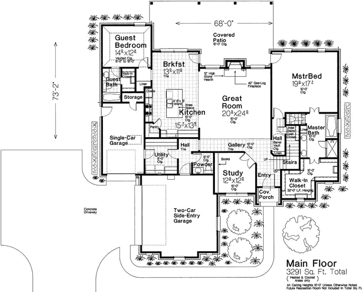Main Floor Plan: 8-1245