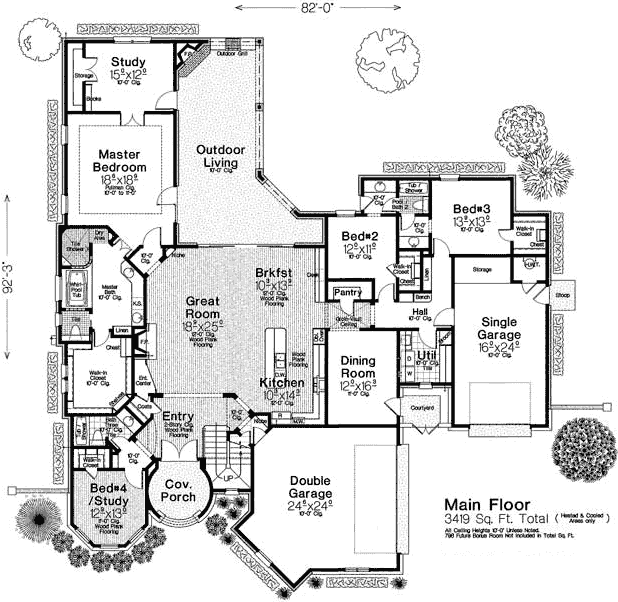 Main Floor Plan: 8-1255