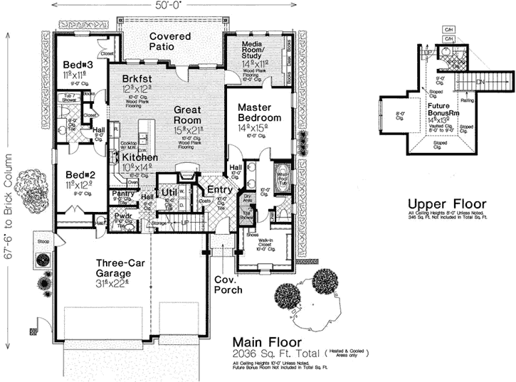 Main Floor Plan: 8-1257