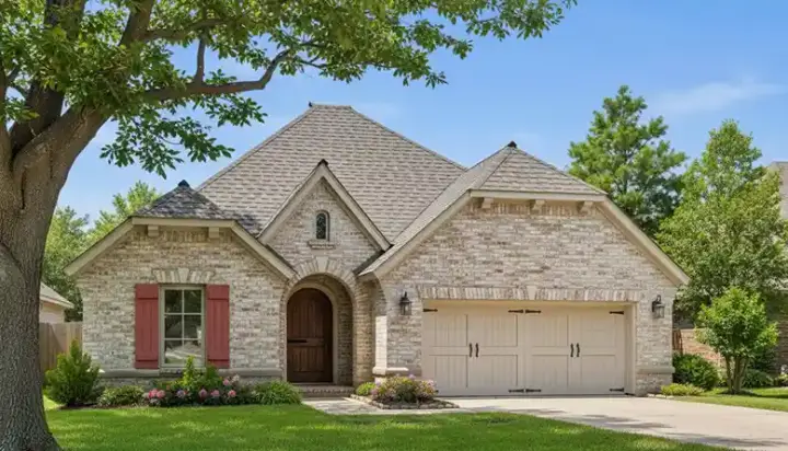 European house plans 8-1259 - front exterior, 1,780 sq ft, 3 bed, 2 bath house plans | Monster House Plans