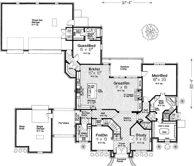 Main Floor Plan: 8-1261