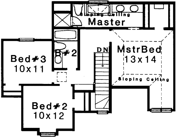 Upper/Second Floor Plan: 8-140