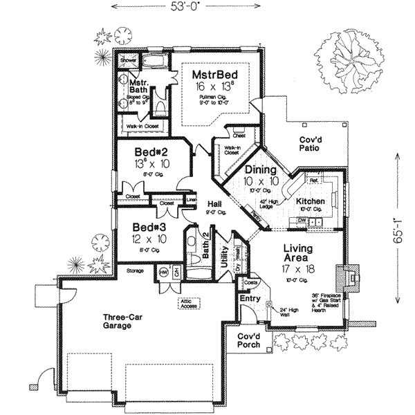 Main Floor Plan: 8-146