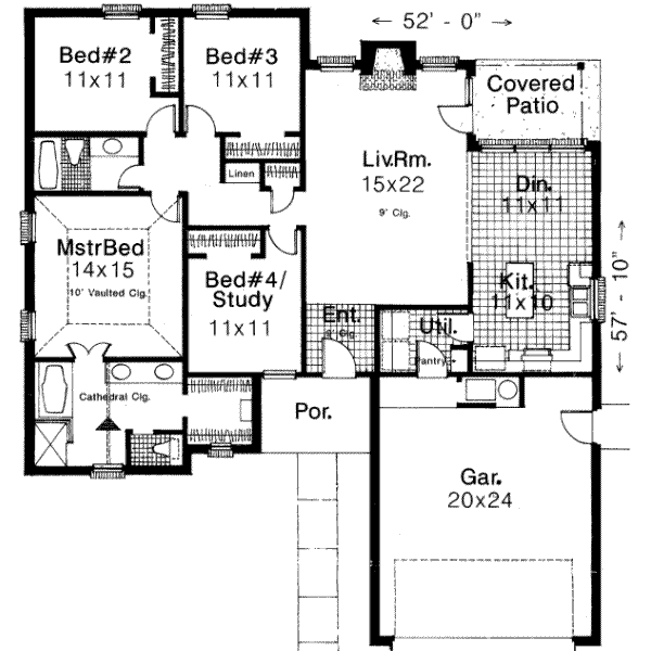 Main Floor Plan: 8-157