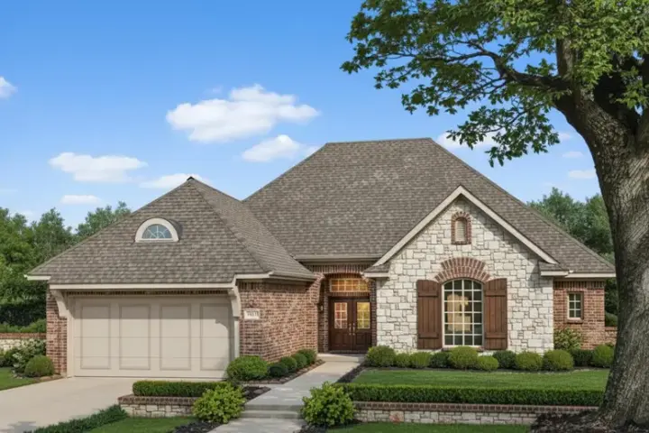 Traditional house plans 8-163 - front exterior, 1,773 sq ft, 3 bed, 2 bath house plans | Monster House Plans