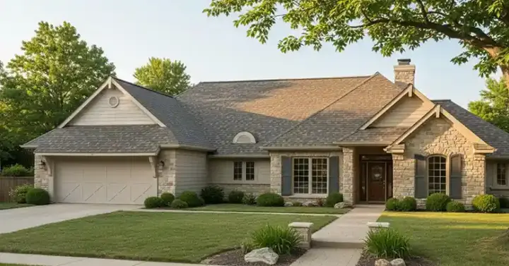 Traditional house plans 8-168 - front exterior, 1,805 sq ft, 3 bed, 2 bath house plans | Monster House Plans