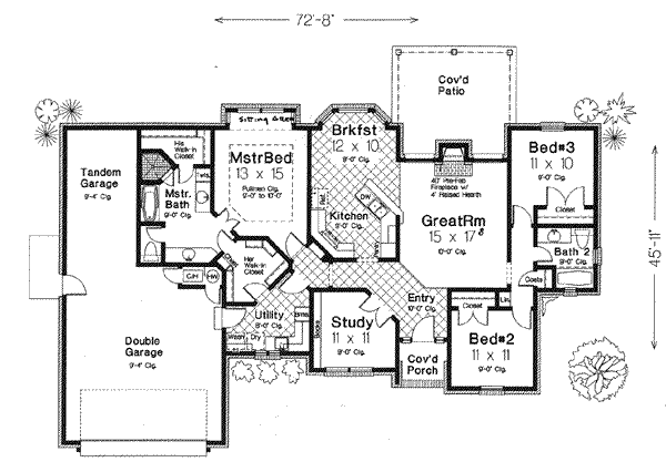 Main Floor Plan: 8-168