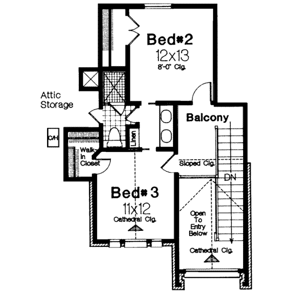 Upper/Second Floor Plan: 8-179