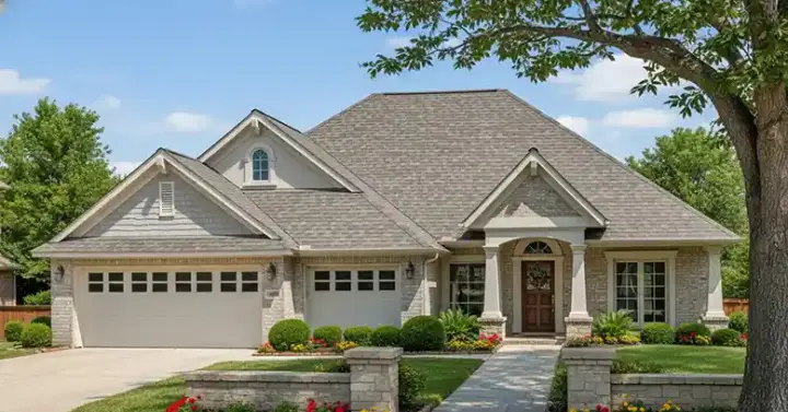 Traditional house plans 8-188 - front exterior, 1,900 sq ft, 3 bed, 2 bath house plans | Monster House Plans