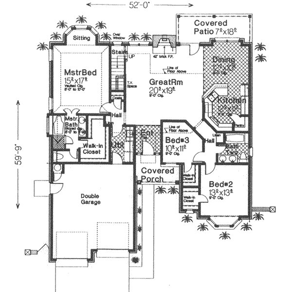 Main Floor Plan: 8-190
