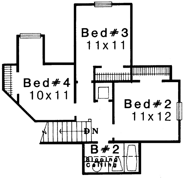 Upper/Second Floor Plan: 8-191