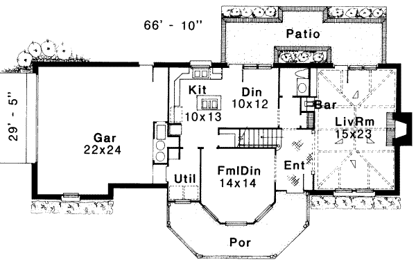 Main Floor Plan: 8-195