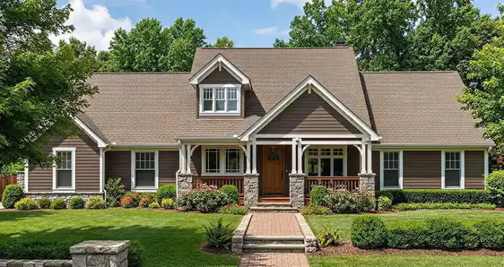 Country house plans 8-196 - front exterior, 1,922 sq ft, 3 bed, 2 bath house plans | Monster House Plans