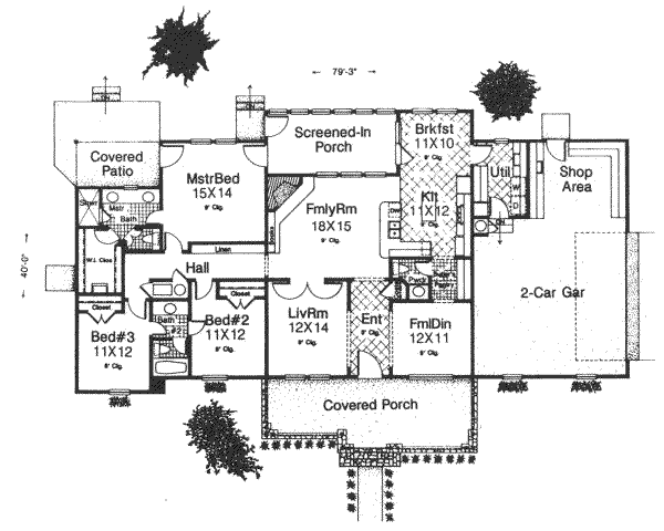 Main Floor Plan: 8-196